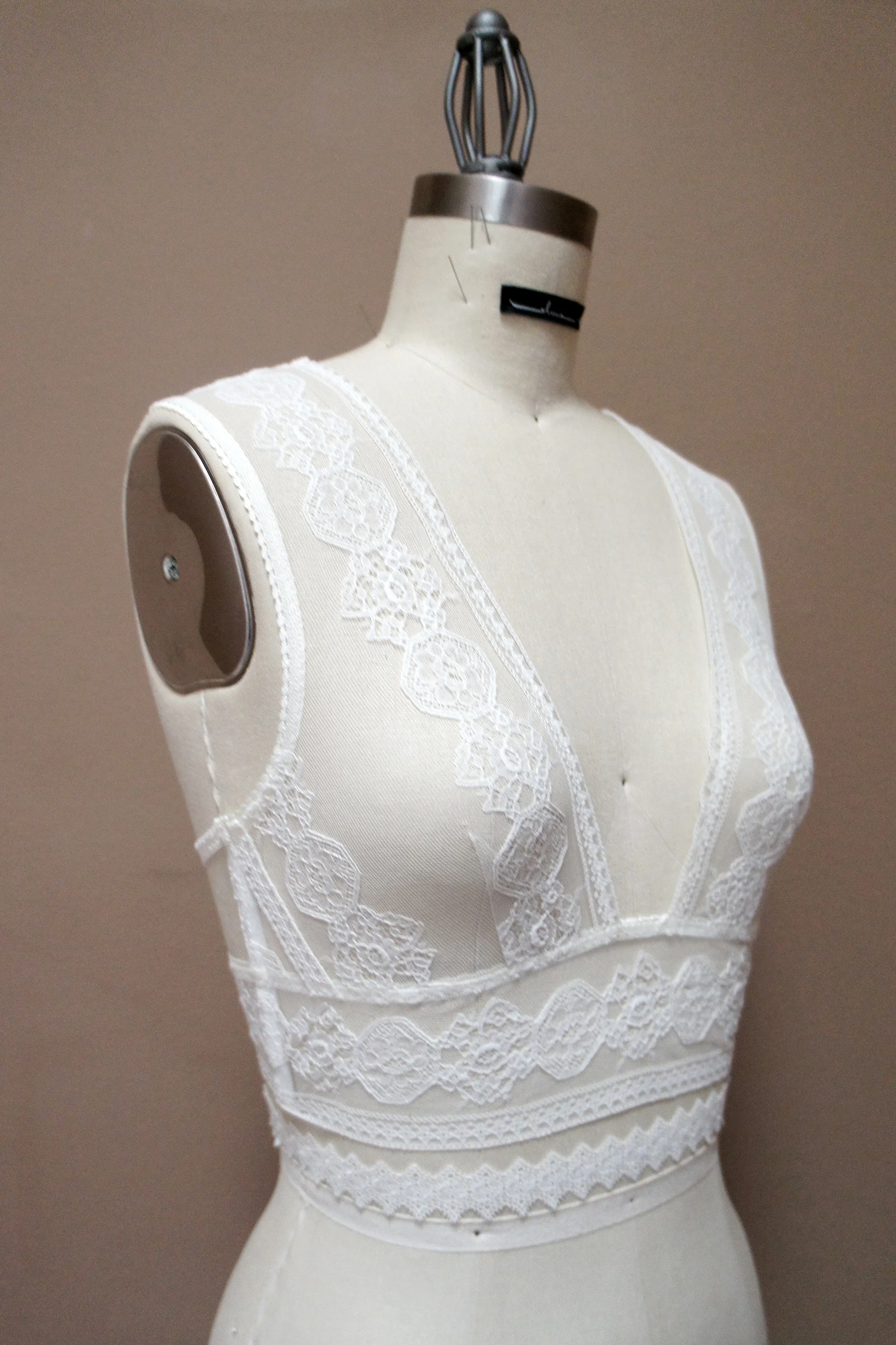 Camille Plunge Lace Bralette - Image 8