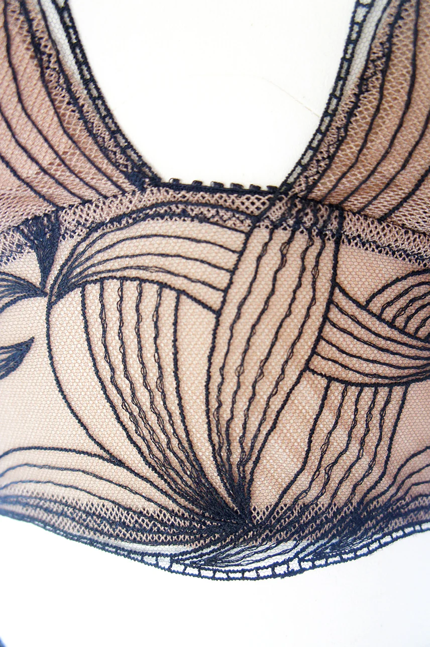 Corinne Longline Plunge Bralette - Image 4