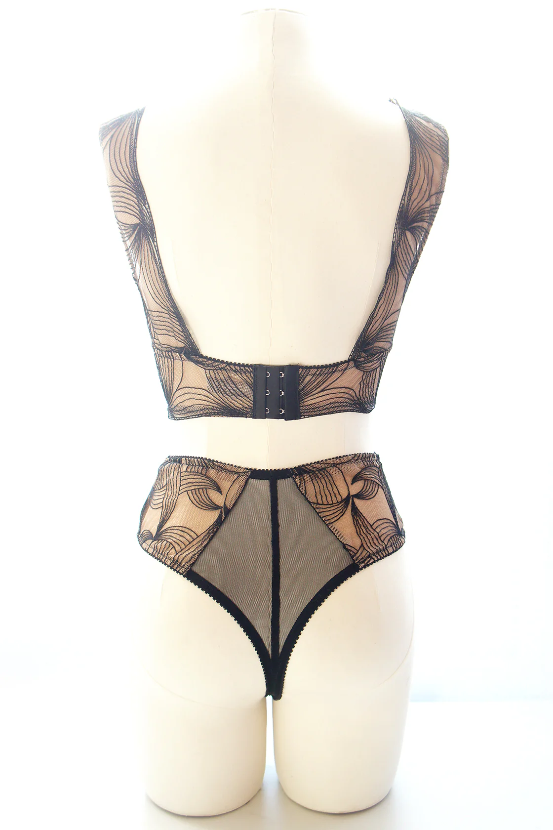 Corinne Longline Plunge Bralette - Image 7