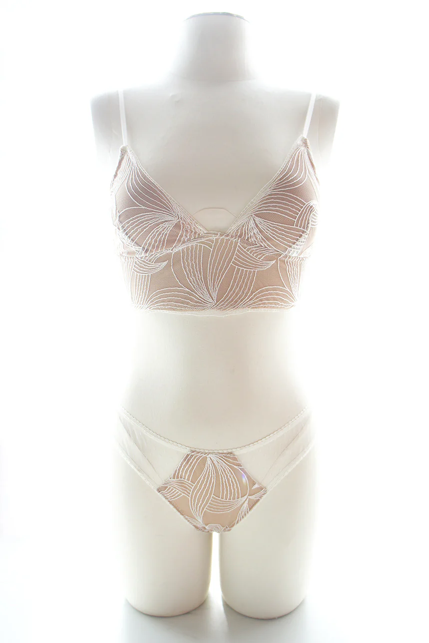 Corinne Longline Triangle Bralette - Image 4