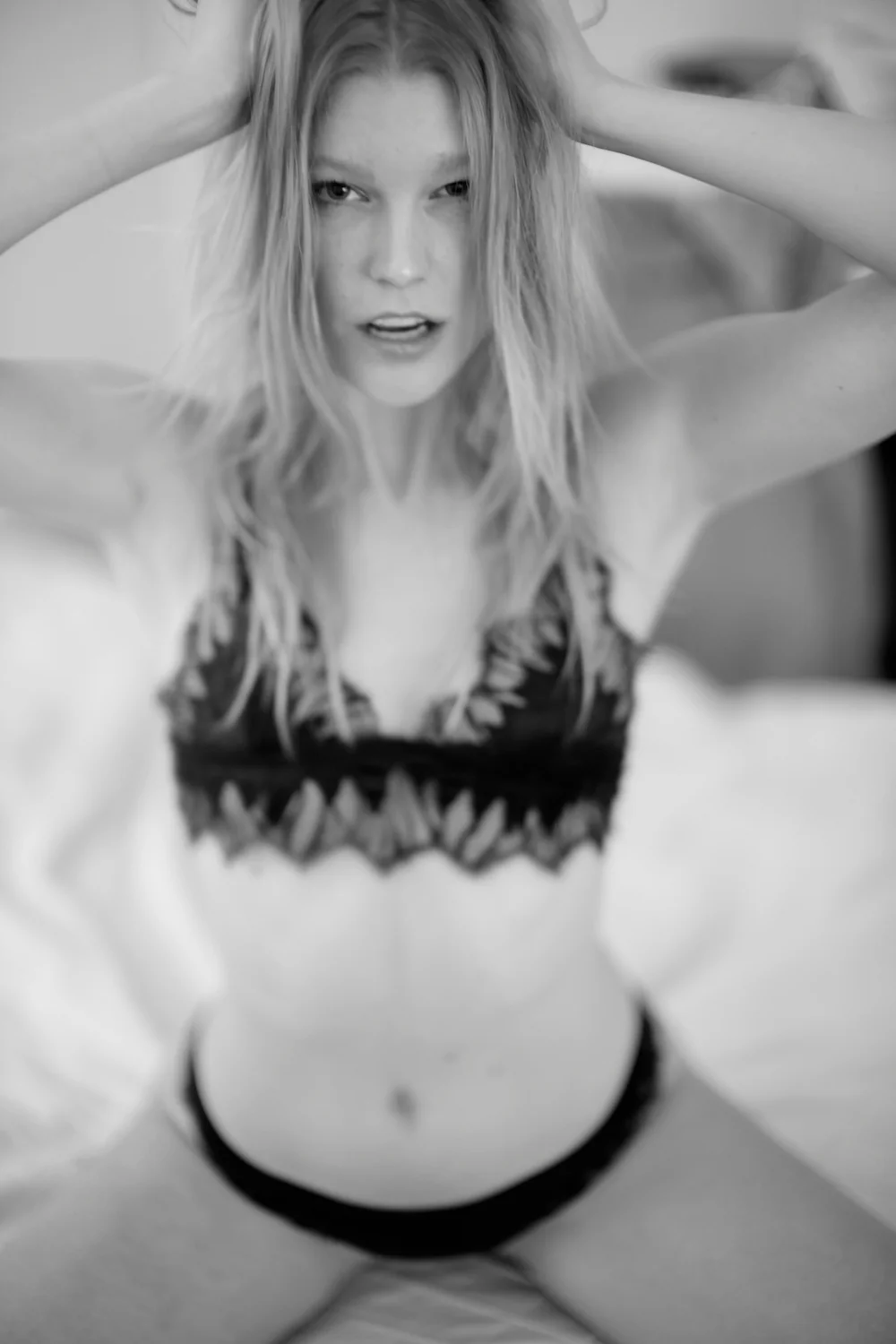 Domino Appliqué Bralette - Image 5