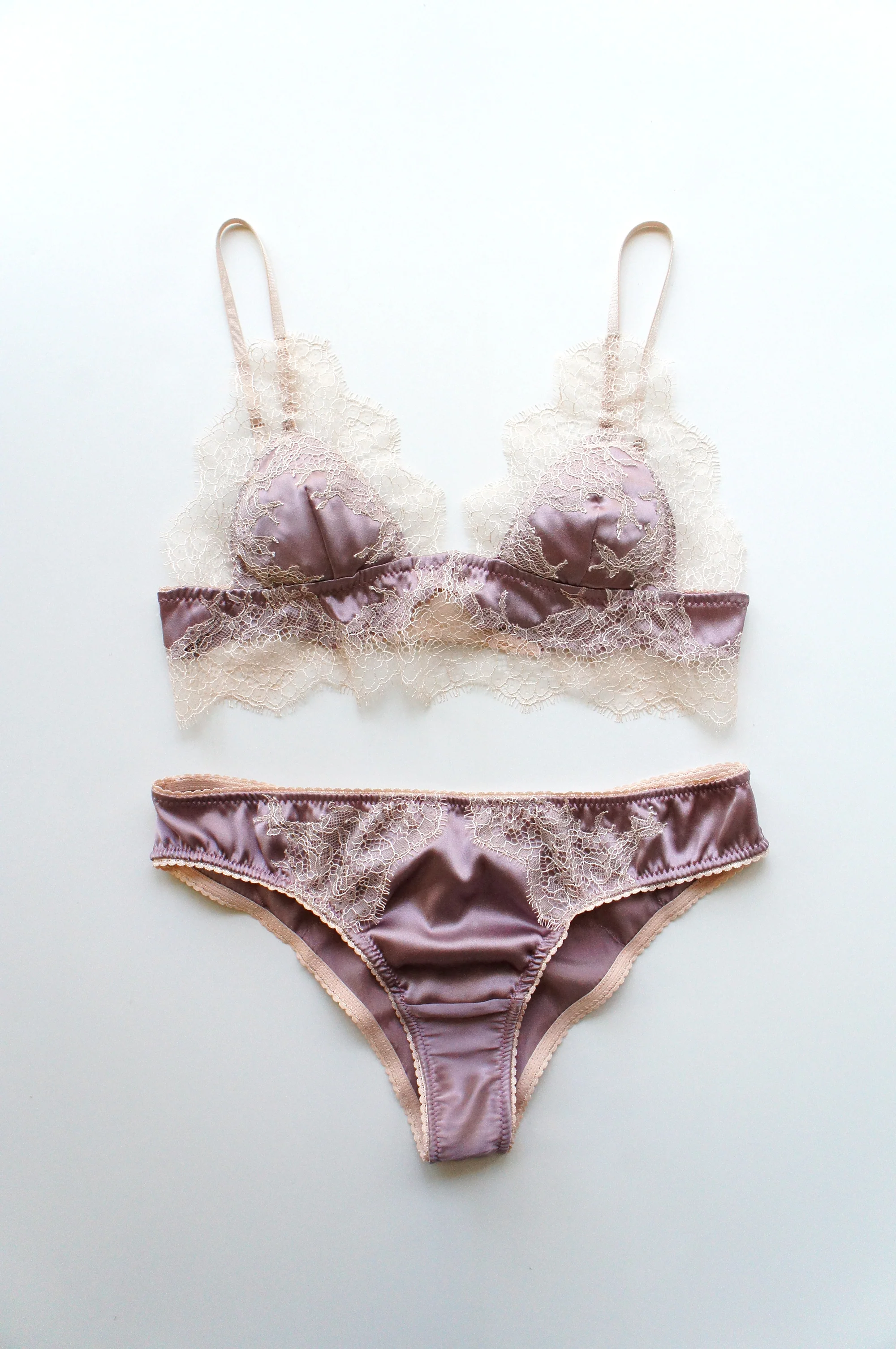 Ophelia Appliqué Bralette Orchid - Image 5