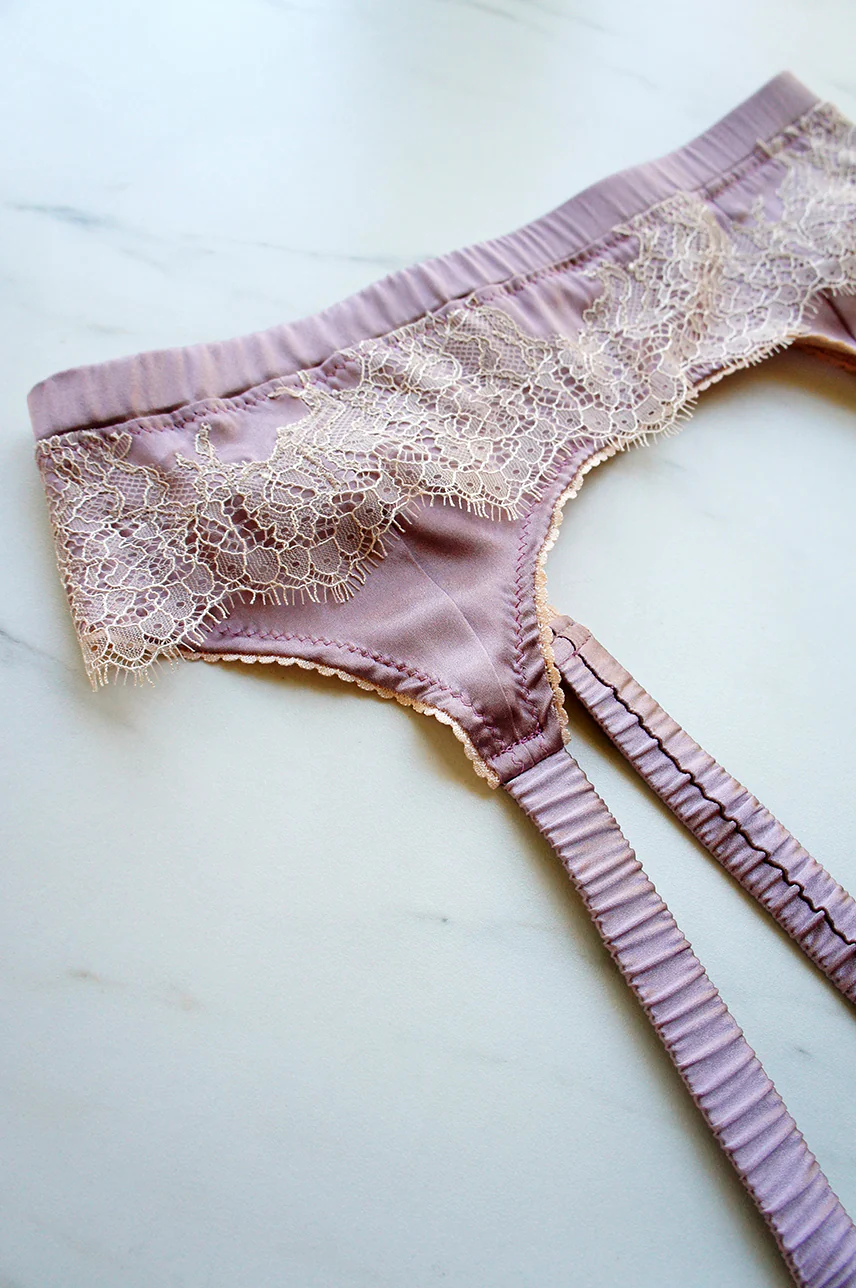 Ophelia Orchid Garter - Image 3