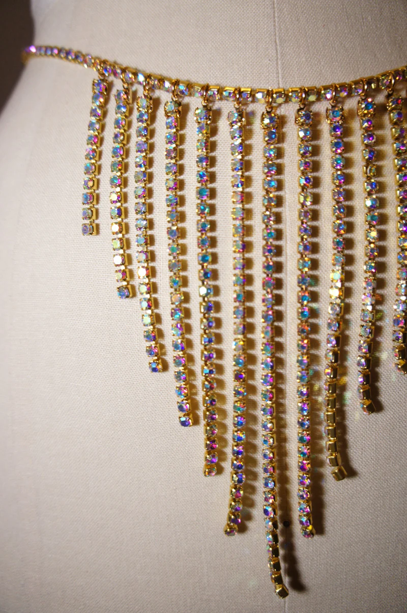 Zodiac Crystal Fringe Bottom - Image 4