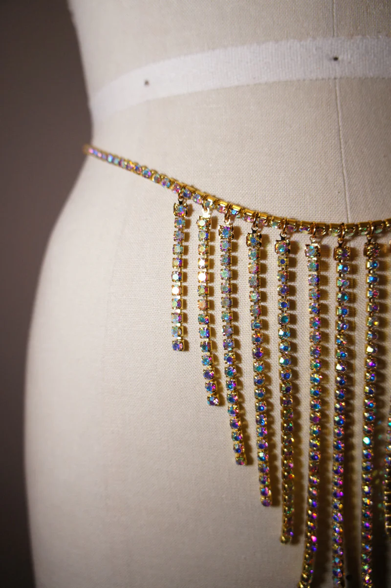 Zodiac Crystal Fringe Bottom - Image 5